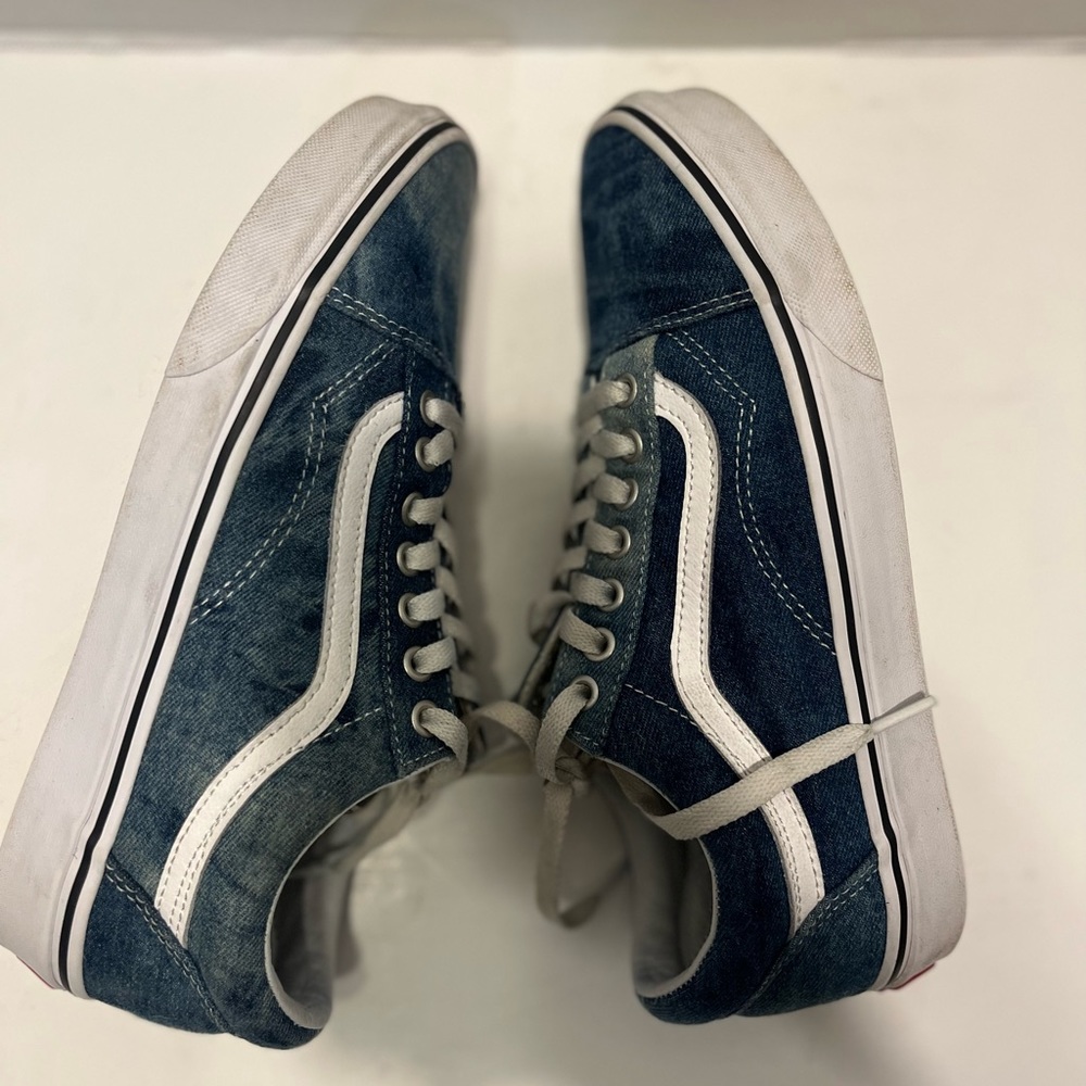 Vans Unisex 500714 Old Skool Denim Men- Size 7.5 Womens Size 9